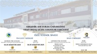 2025-2026 EĞİTİM / ÖĞRETİM YILI ÖN KAYIT VE ÖZEL YETENEK GİRİŞ SINAVI TAKVİMİ VE ESASLARI KILAVUZU