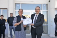 Fakültemizde ''Cumhuriyetle Kal'' Resim Sergisi Düzenlendi.